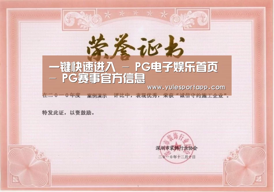 荣誉证书二