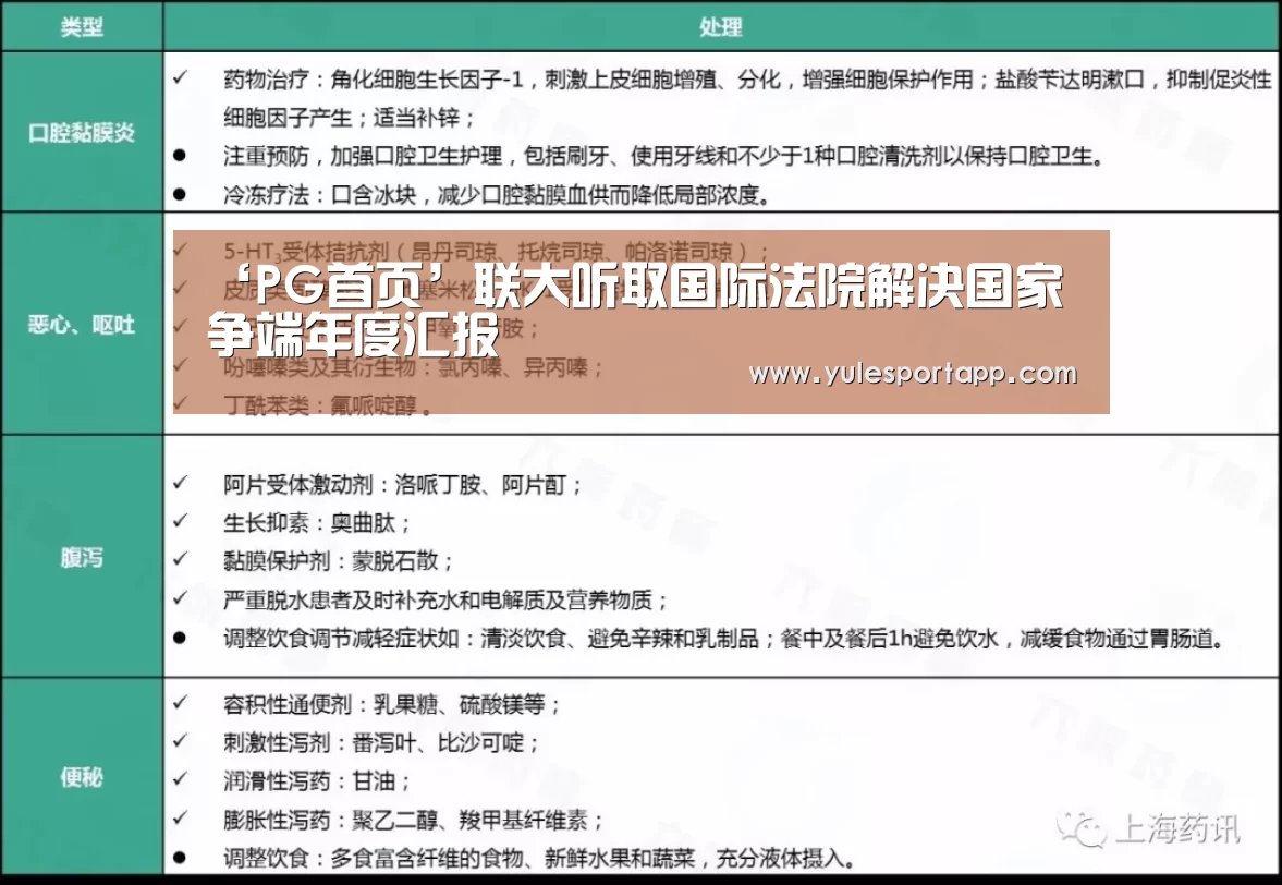 ‘PG首页’联大听取国际法院解决国家争端年度汇报(图1) PG娱乐